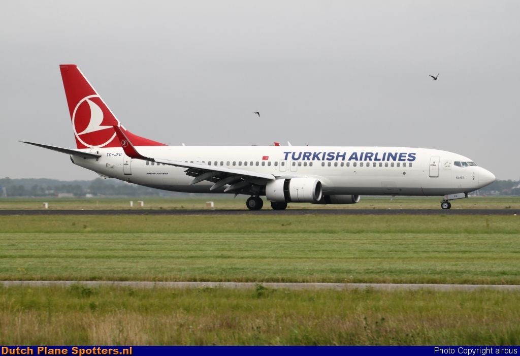 TC-JFU Boeing 737-800 Turkish Airlines by airbus