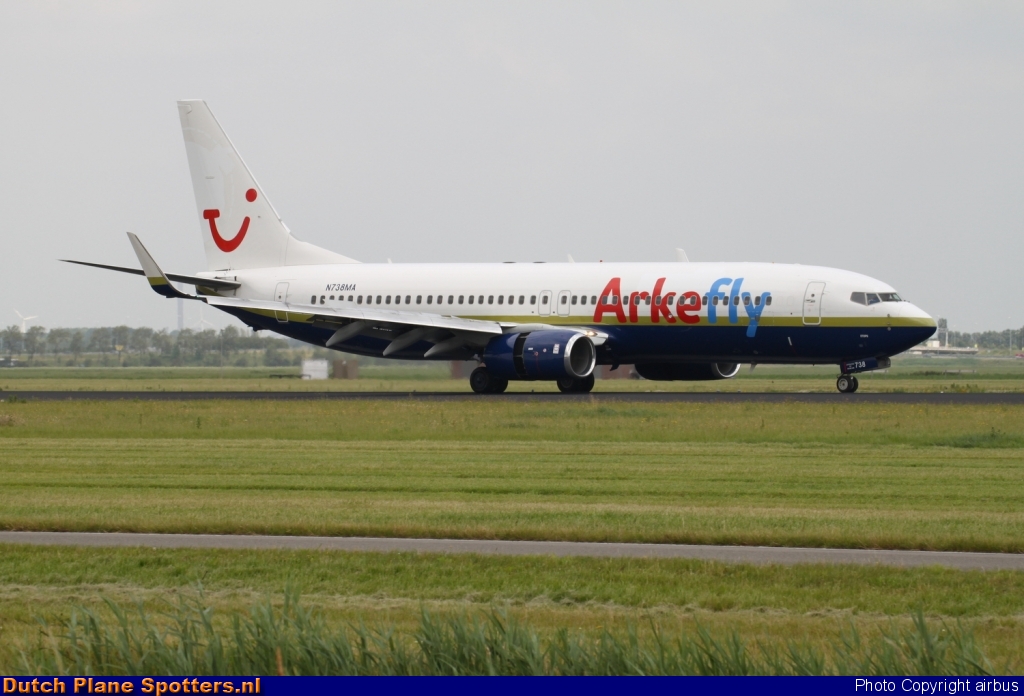 N738MA Boeing 737-800 Miami Air (ArkeFly) by airbus