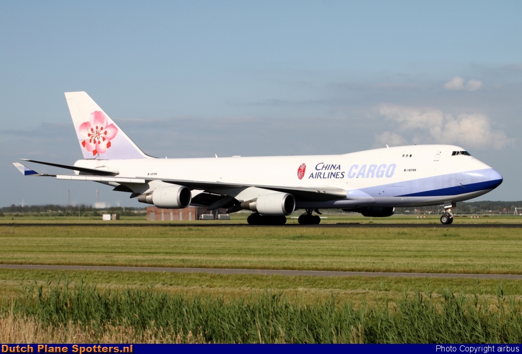 B-18709 Boeing 747-400 China Airlines Cargo by airbus