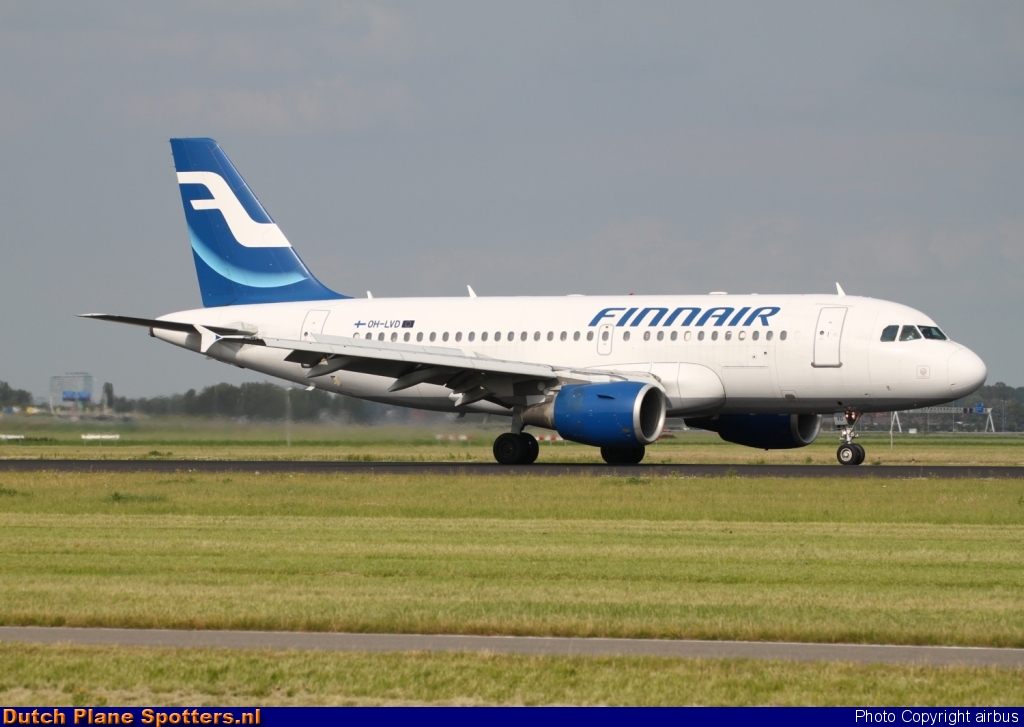 OH-LVD Airbus A319 Finnair by airbus