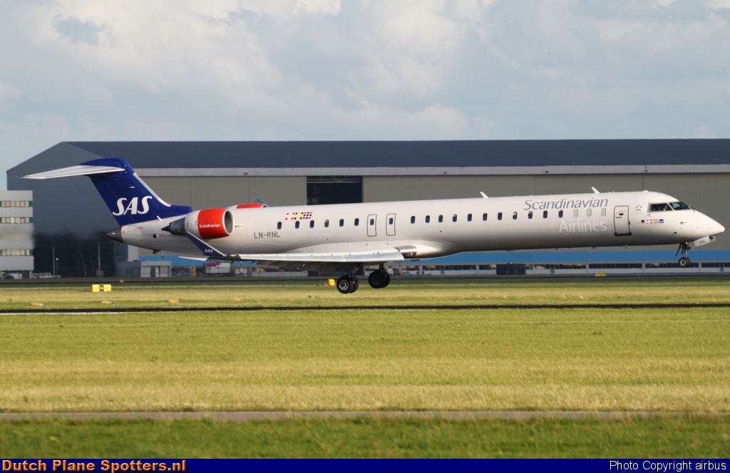 LN-RNL Bombardier Canadair CRJ900 SAS Scandinavian Airlines by airbus