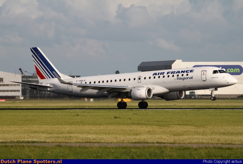 F-HBLA Embraer 190 Air France by airbus