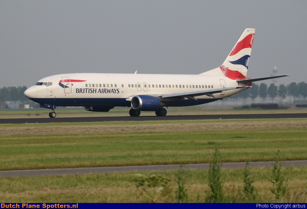 G-DOCW Boeing 737-400 British Airways by airbus