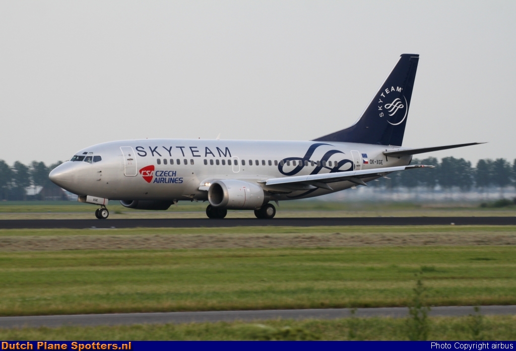 OK-XGE Boeing 737-500 CSA Czech Airlines by airbus