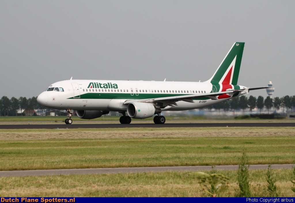 EI-DSP Airbus A320 Alitalia by airbus