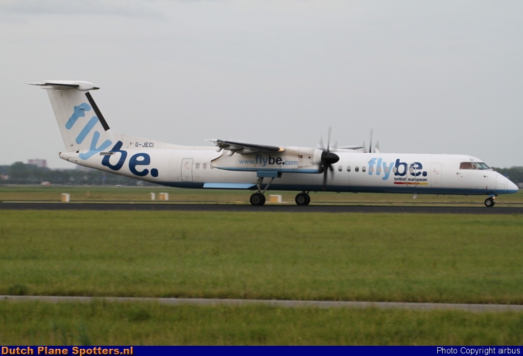 G-JECI Bombardier Dash 8-Q400 Flybe by airbus