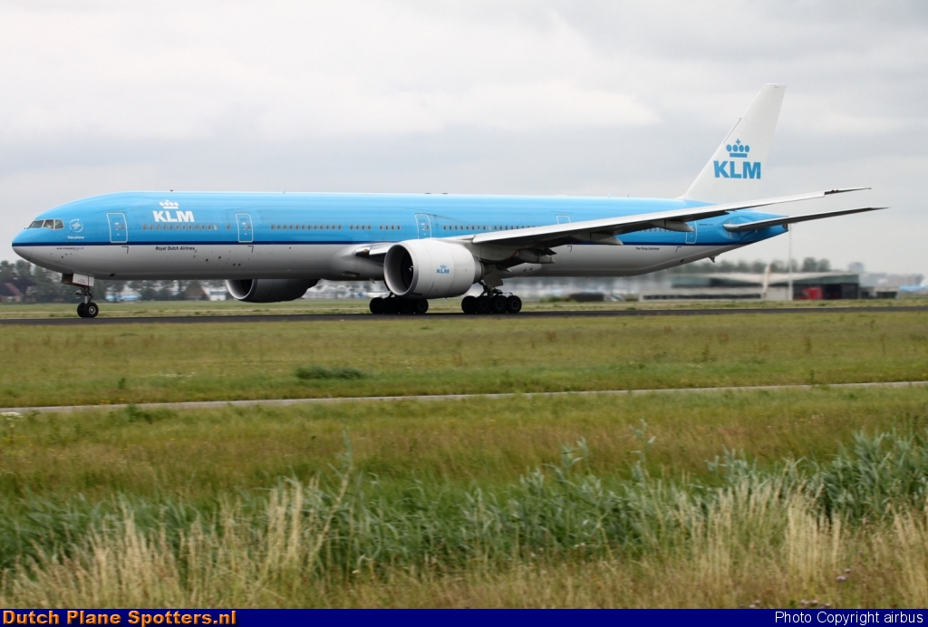 PH-BVF Boeing 777-300 KLM Royal Dutch Airlines by airbus