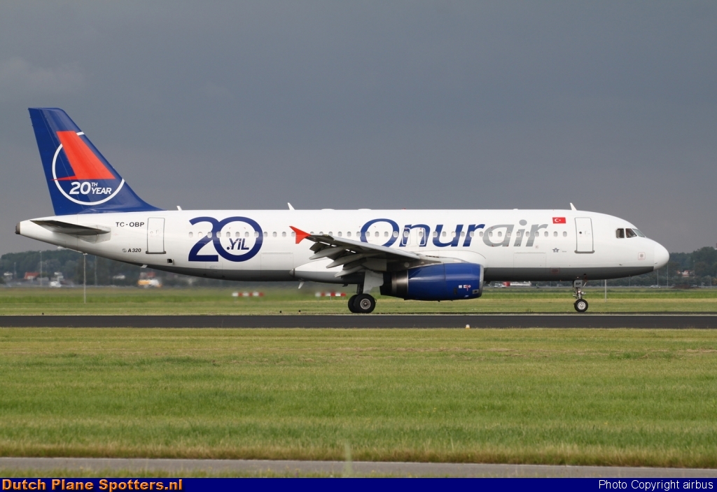 TC-OBP Airbus A320 Onur Air by airbus