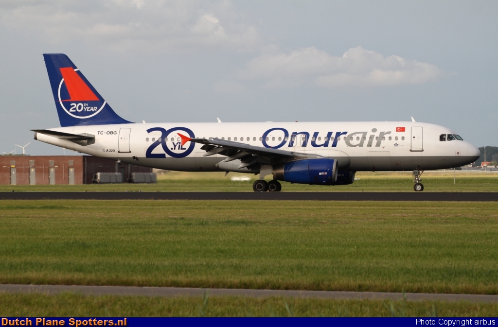 TC-OBG Airbus A320 Onur Air by airbus