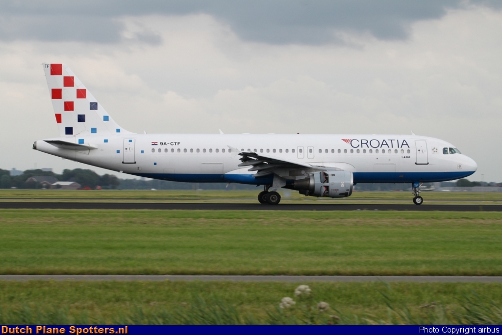 9A-CTF Airbus A320 Croatia Airlines by airbus