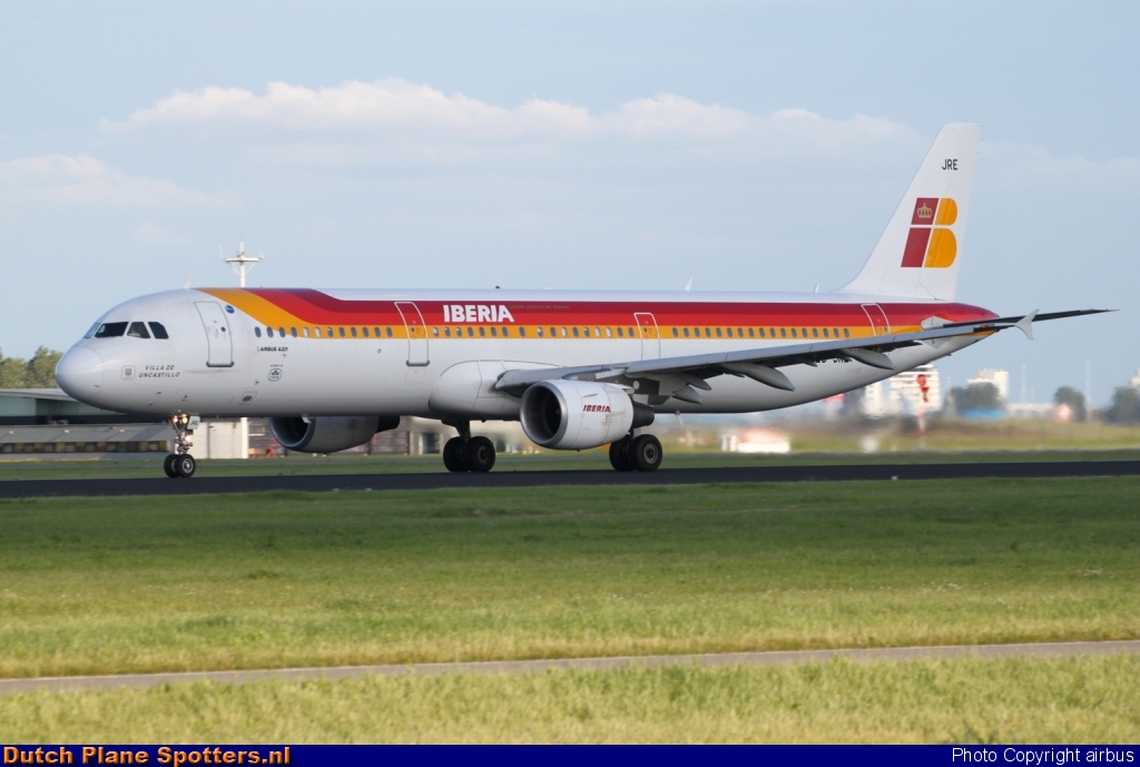 EC-JRE Airbus A321 Iberia by airbus