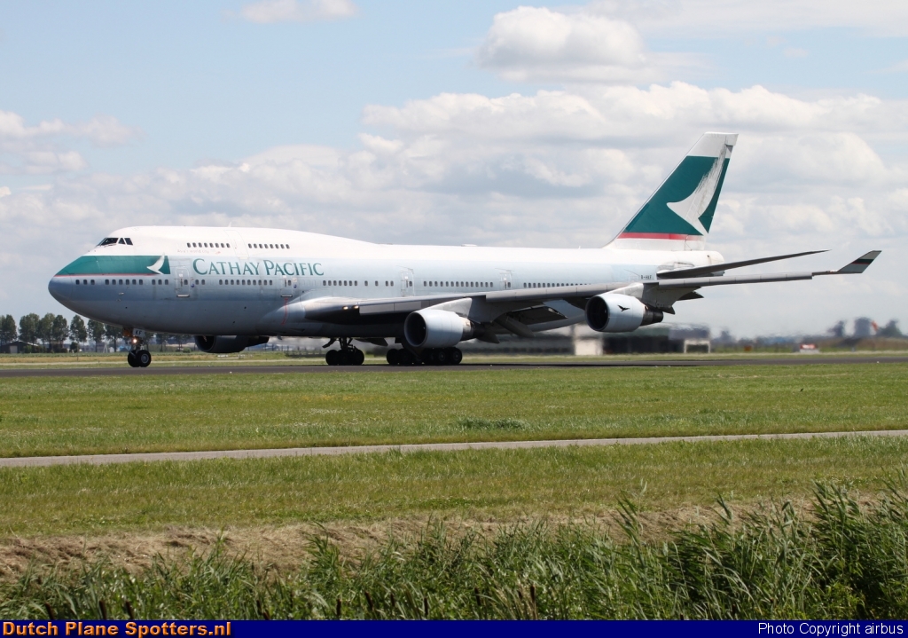 B-HKF Boeing 747-400 Cathay Pacific by airbus