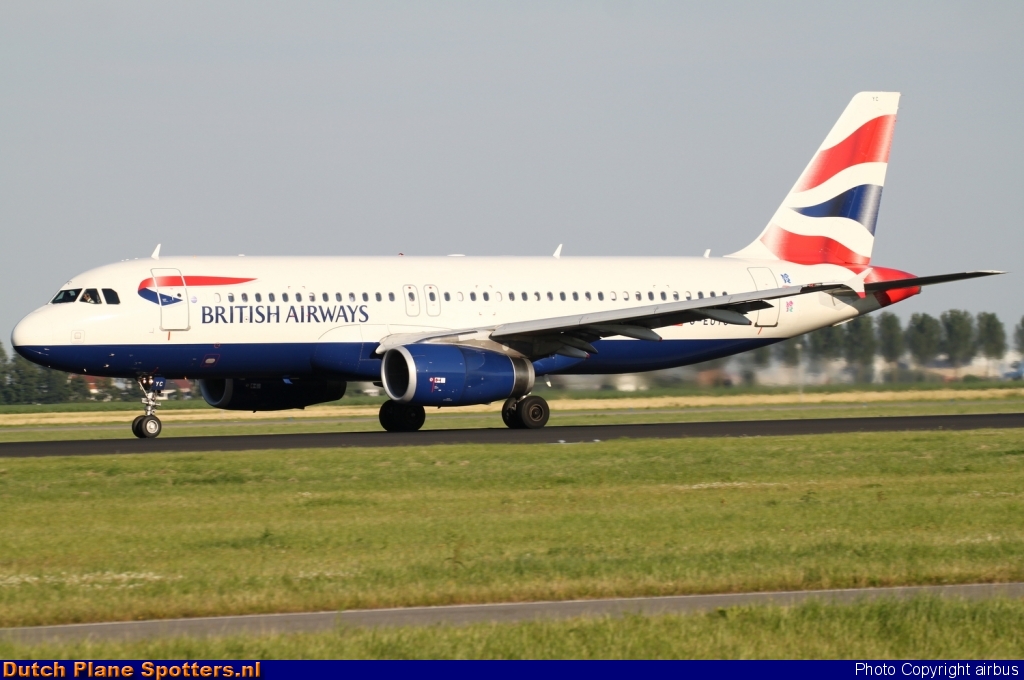 G-EUYC Airbus A320 British Airways by airbus