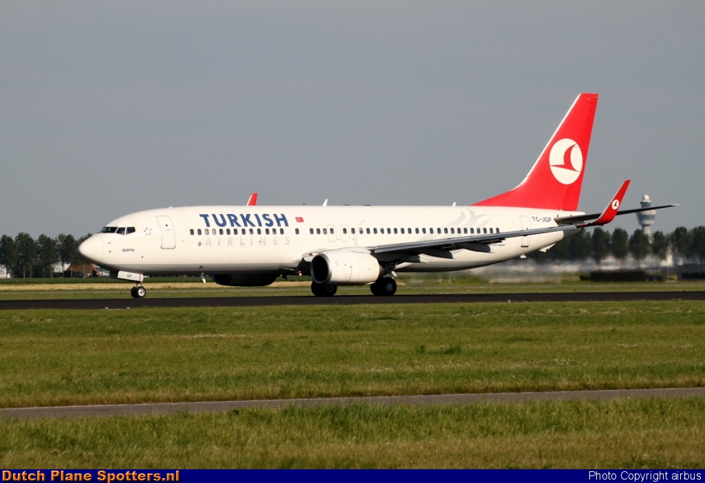 TC-JGP Boeing 737-800 Turkish Airlines by airbus