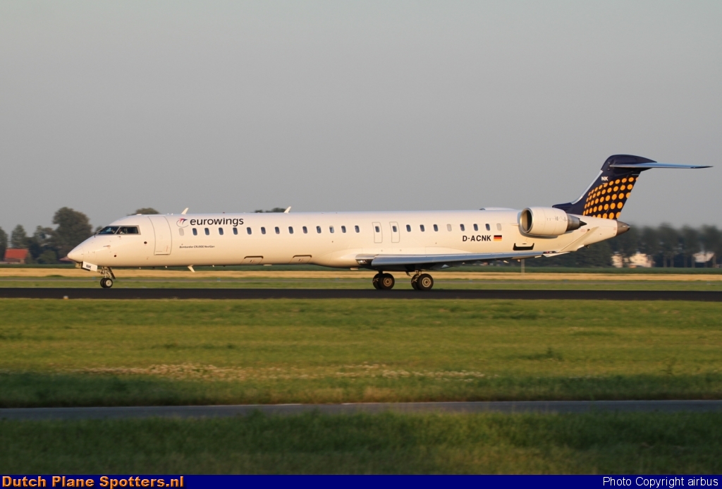 D-ACNK Bombardier Canadair CRJ900 Eurowings by airbus