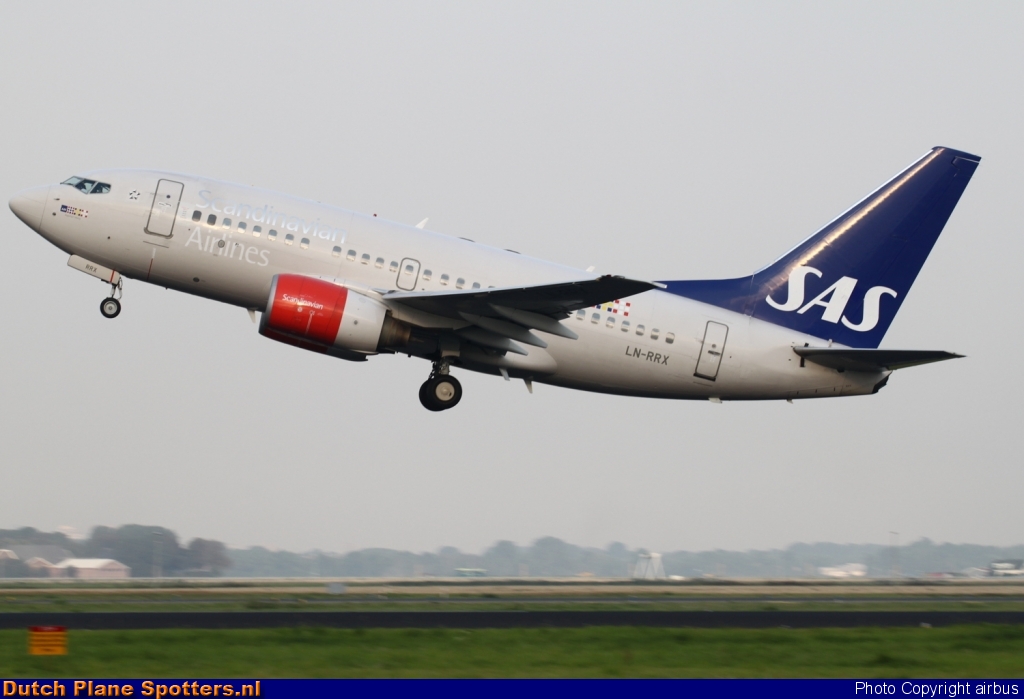 LN-RRX Boeing 737-600 SAS Scandinavian Airlines by airbus