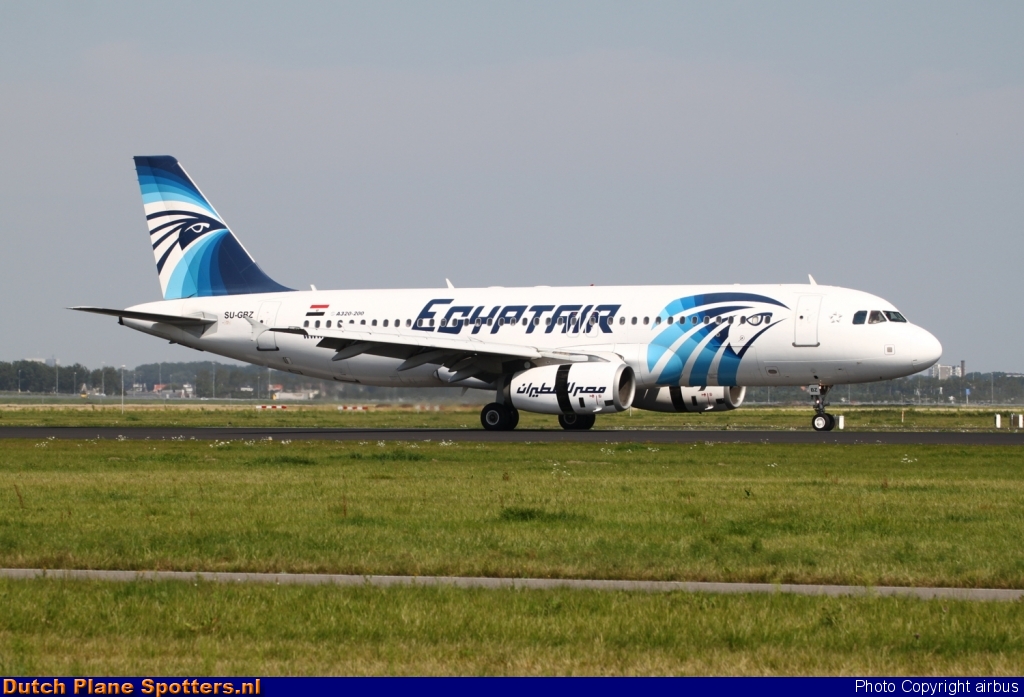 SU-GBZ Airbus A320 Egypt Air by airbus
