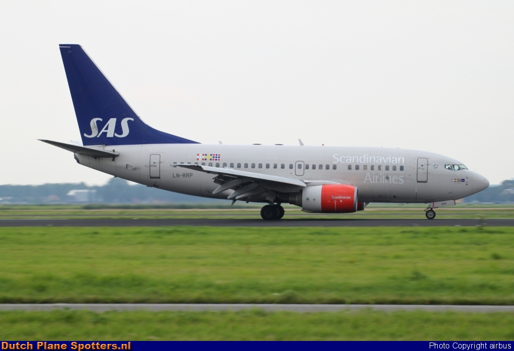 LN-RRP Boeing 737-600 SAS Scandinavian Airlines by airbus