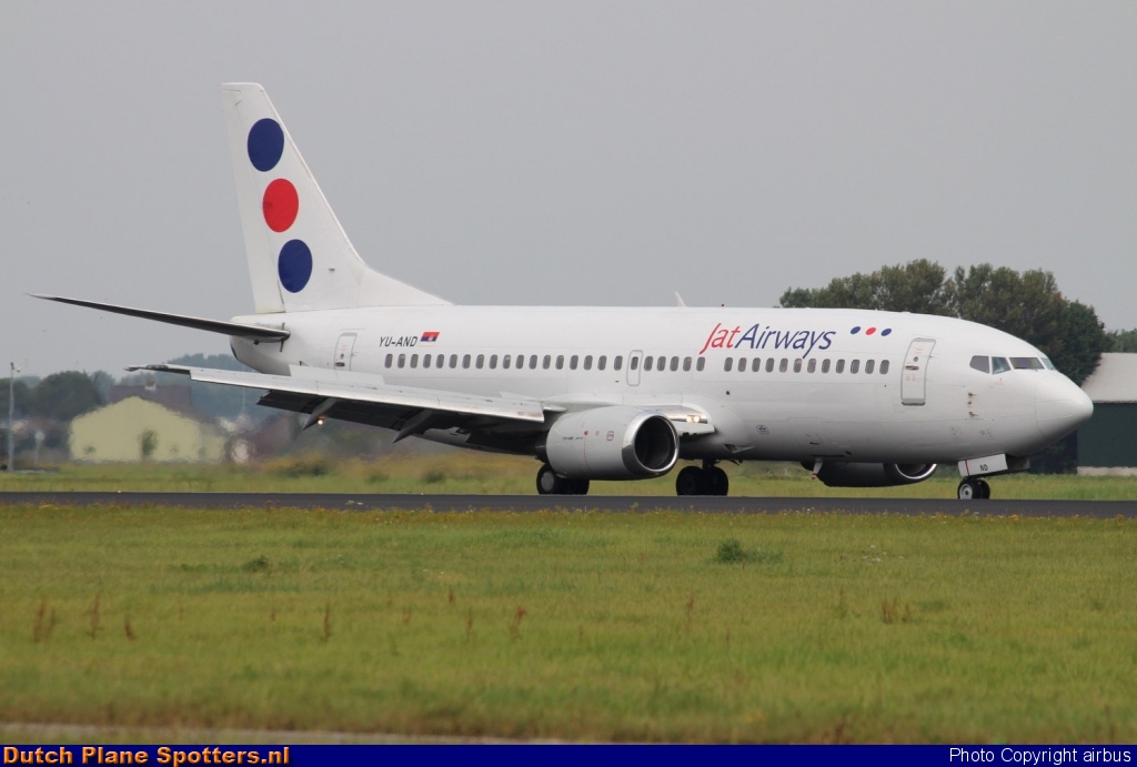 YU-AND Boeing 737-300 JAT Airways by airbus