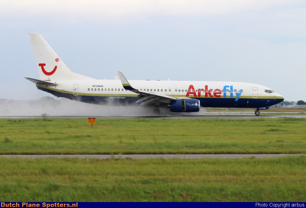 N738MA Boeing 737-800 Miami Air (ArkeFly) by airbus