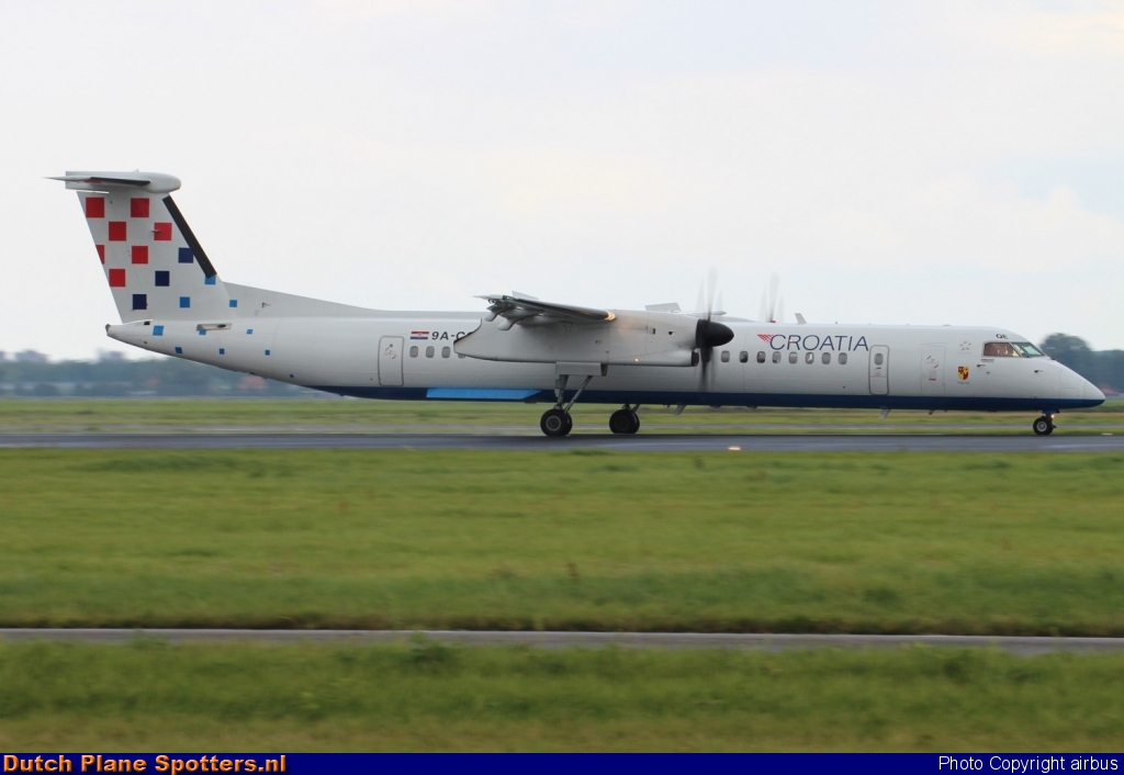 9A-CQE Bombardier Dash 8-Q400 Croatia Airlines by airbus