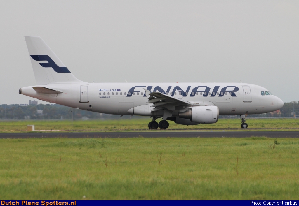 OH-LVA Airbus A319 Finnair by airbus