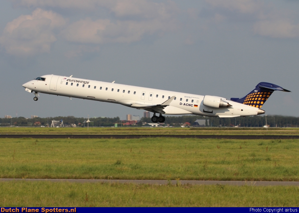 D-ACNC Bombardier Canadair CRJ900 Eurowings by airbus