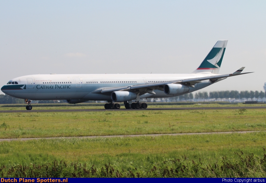 B-HXI Airbus A340-300 Cathay Pacific by airbus