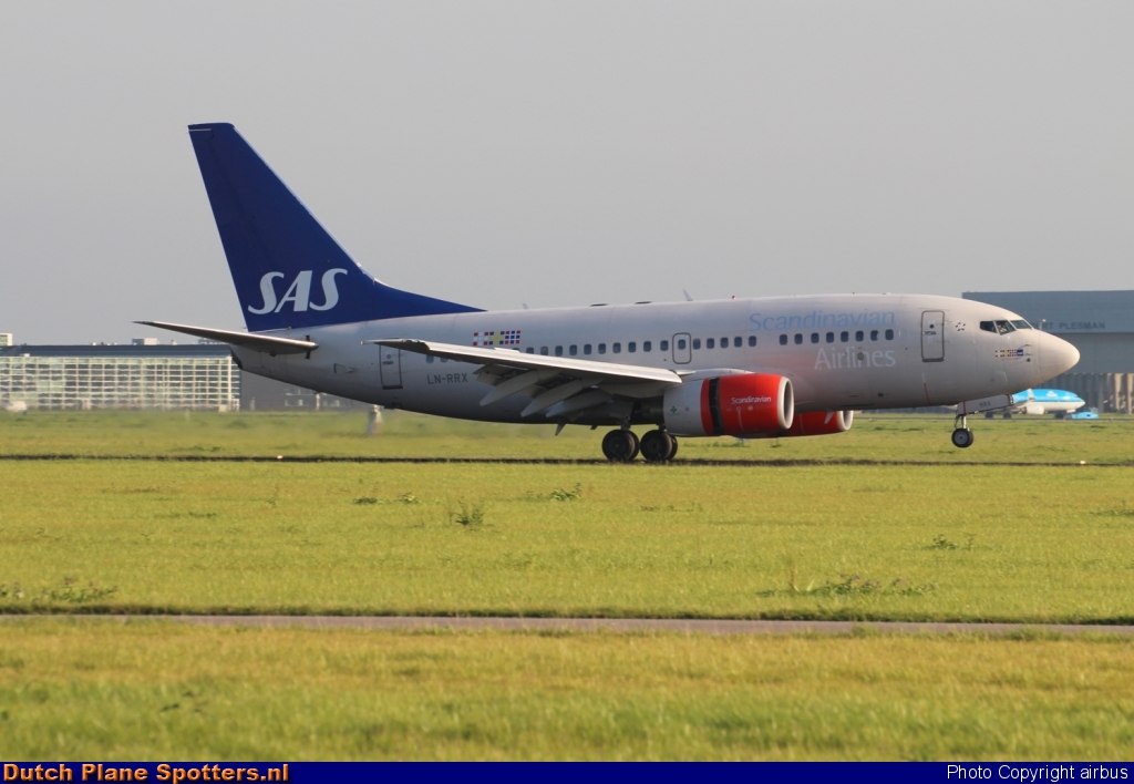 LN-RRX Boeing 737-600 SAS Scandinavian Airlines by airbus