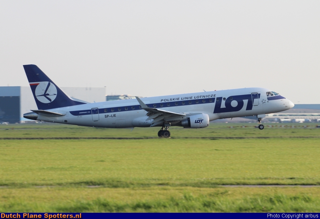 SP-LIE Embraer 175 LOT Polish Airlines by airbus
