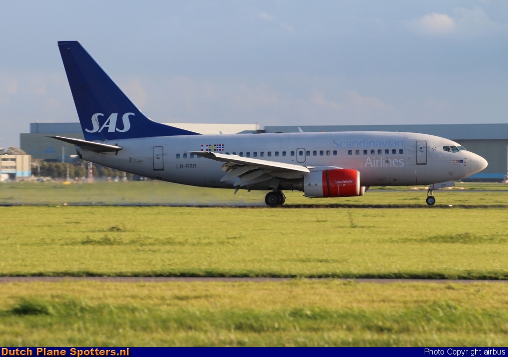 LN-RRR Boeing 737-600 SAS Scandinavian Airlines by airbus