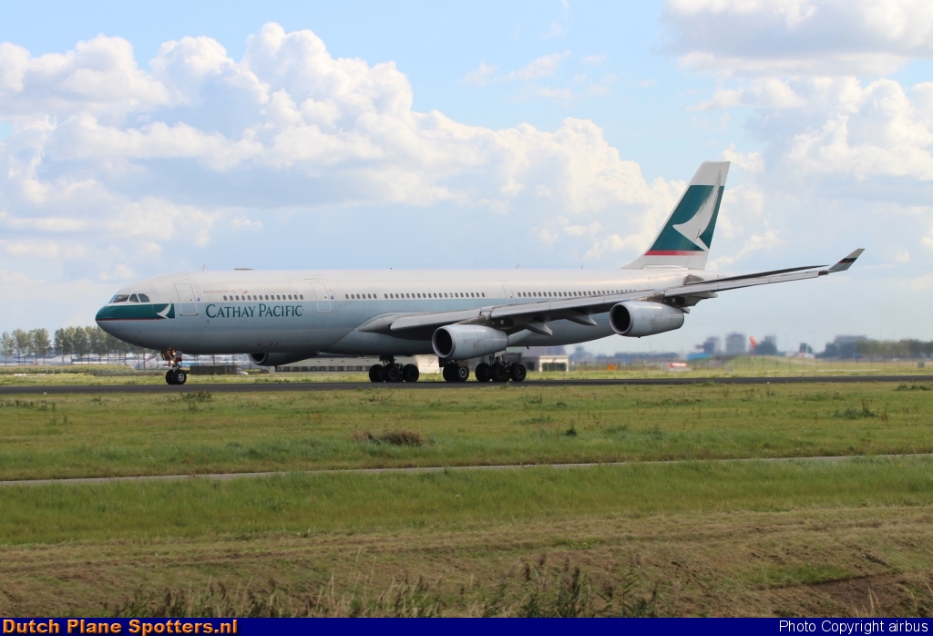 B-HXF Airbus A340-300 Cathay Pacific by airbus