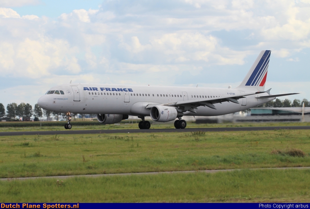 F-GTAN Airbus A321 Air France by airbus