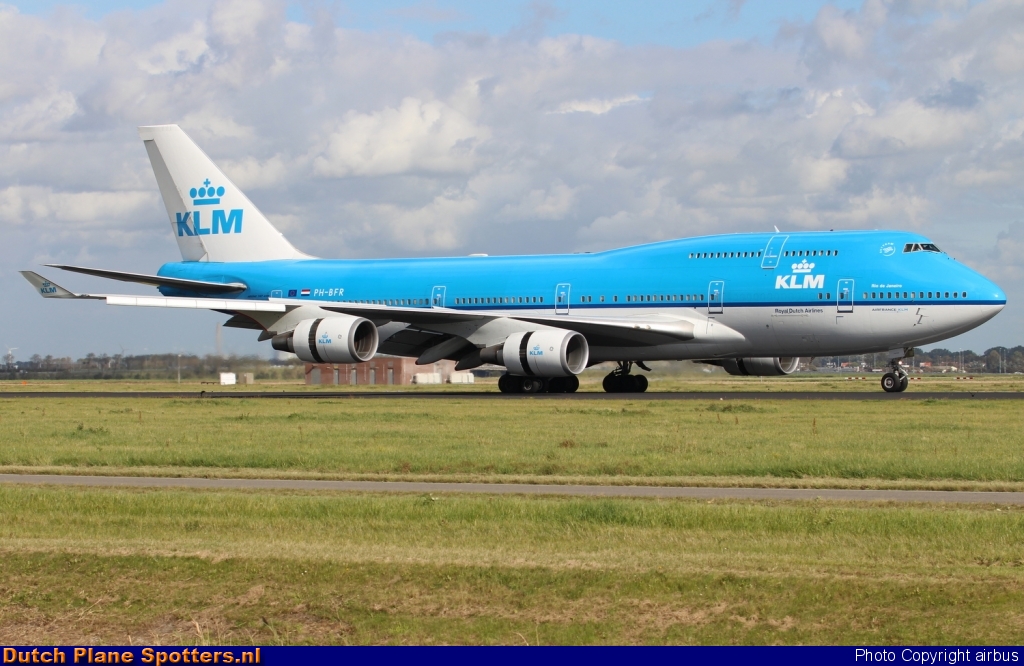 PH-BFR Boeing 747-400 KLM Royal Dutch Airlines by airbus
