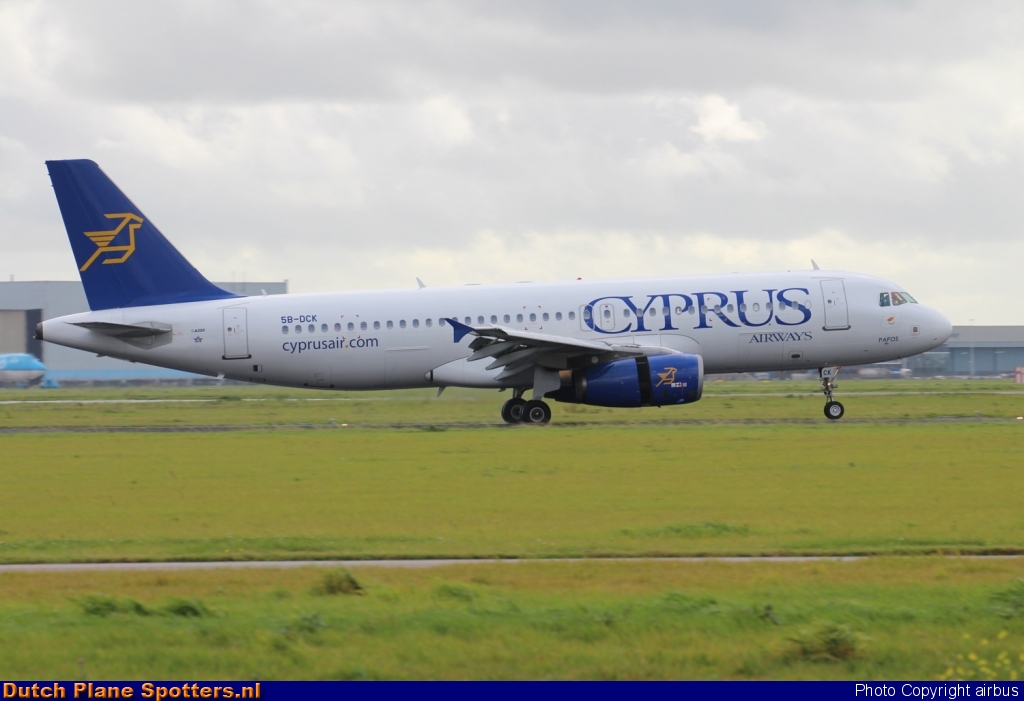 5B-DCK Airbus A320 Cyprus Airways by airbus