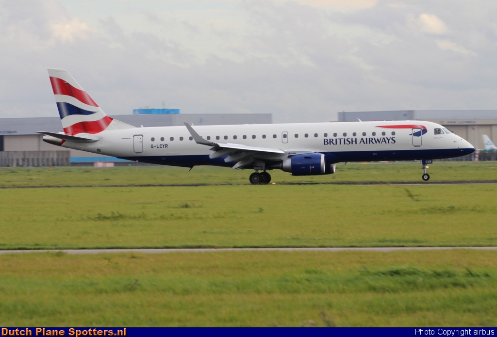 G-LCYR Embraer 190 British Airways by airbus
