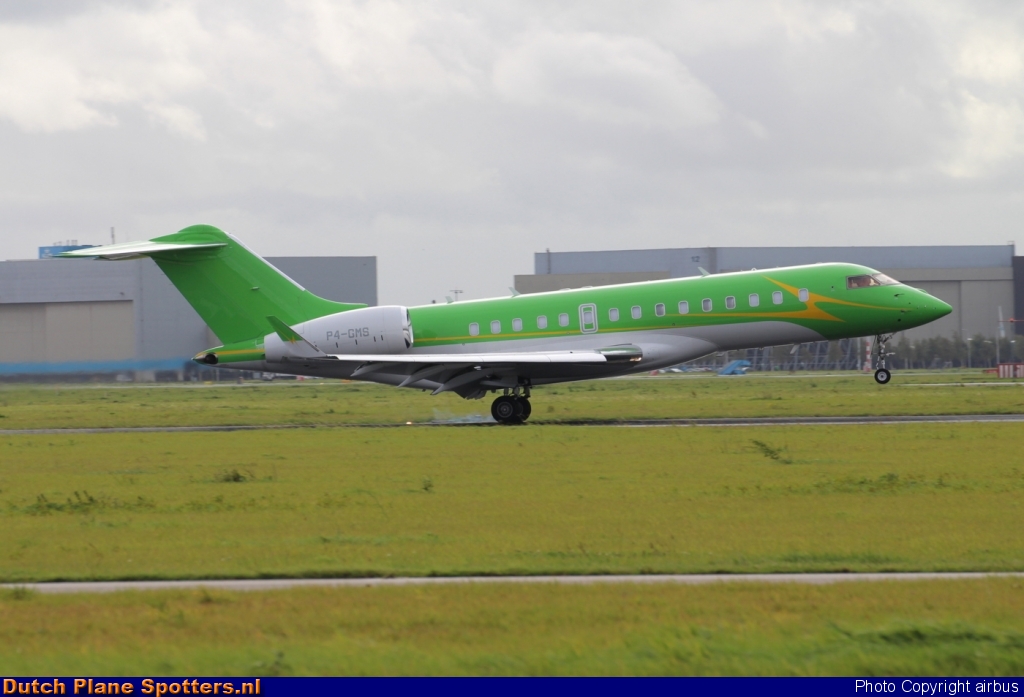 P4-GMS Bombardier BD-700 Global Express Private by airbus