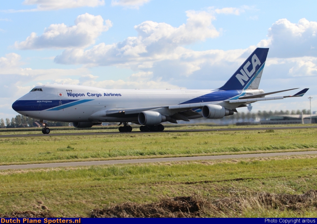JA02KZ Boeing 747-400 Nippon Cargo Airlines by airbus