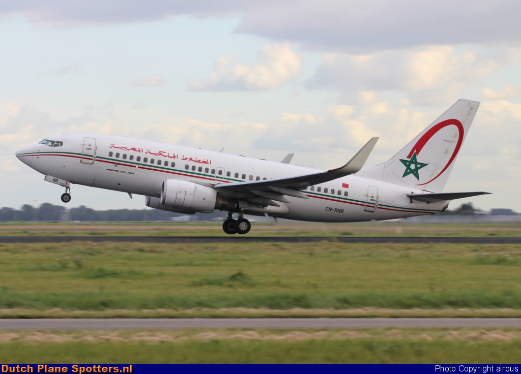 CN-RNR Boeing 737-700 Royal Air Maroc by airbus