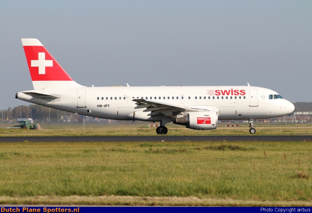 HB-IPT Airbus A319 Swiss International Air Lines by airbus