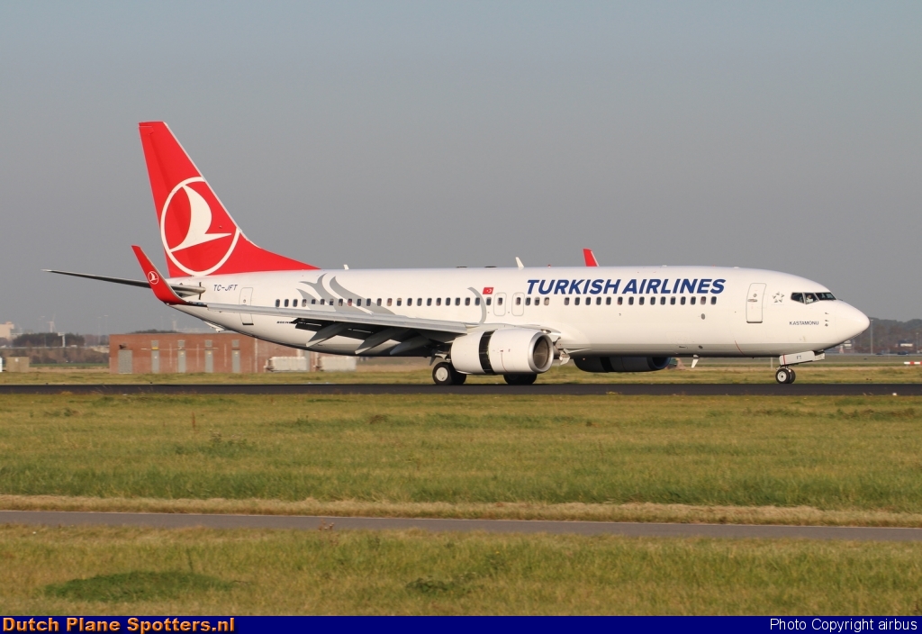 TC-JFT Boeing 737-800 Turkish Airlines by airbus