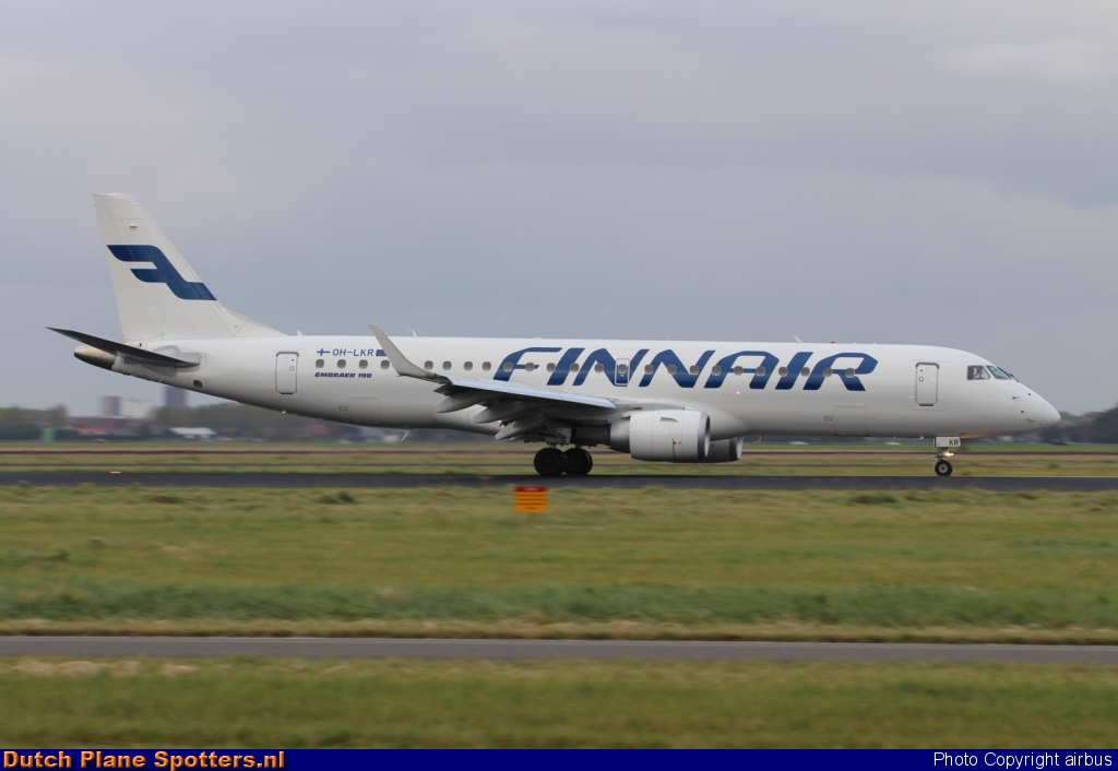 OH-LKR Embraer 190 Finnair by airbus