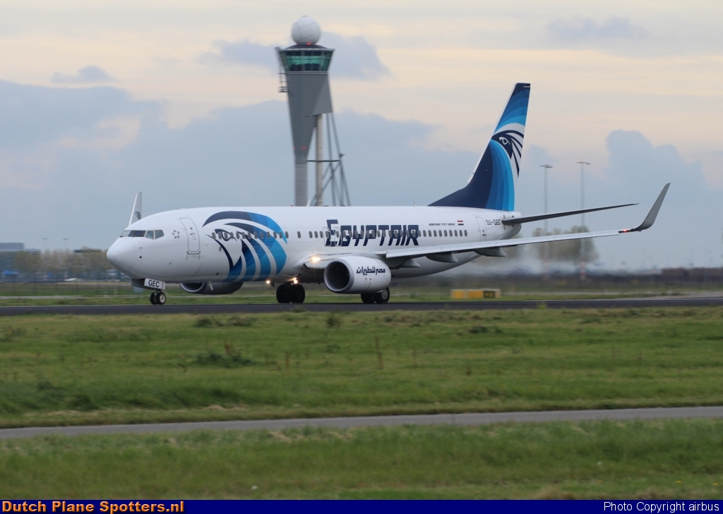 SU-GEC Boeing 737-800 Egypt Air by airbus