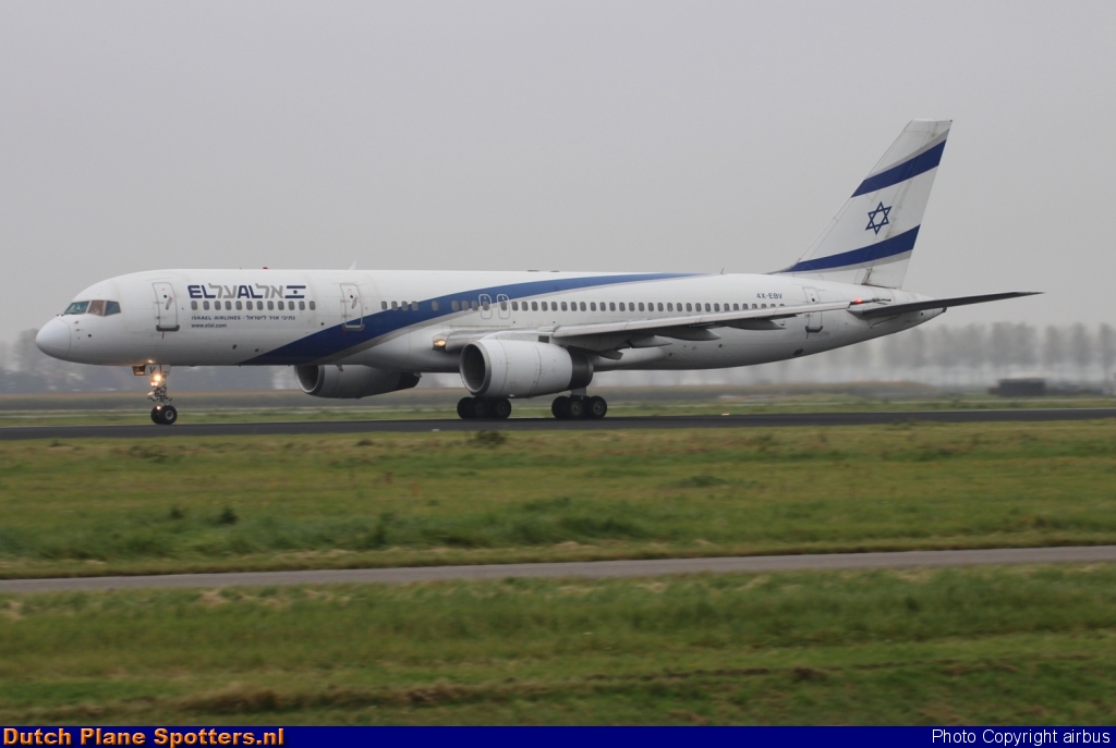 4X-EBY Boeing 757-200 El Al Israel Airlines by airbus