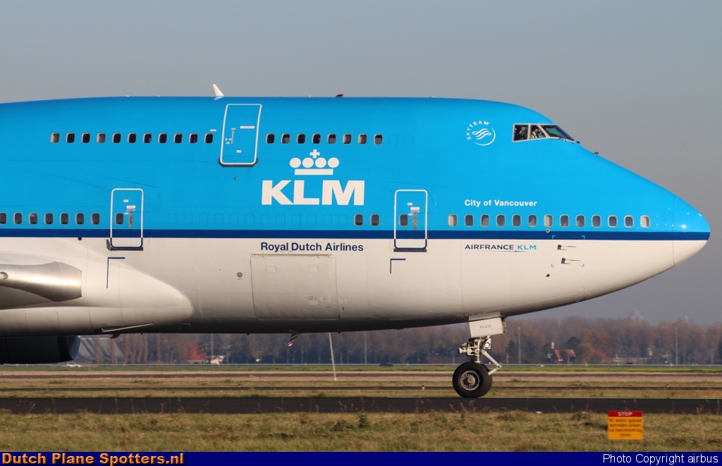 PH-BFV Boeing 747-400 KLM Royal Dutch Airlines by airbus