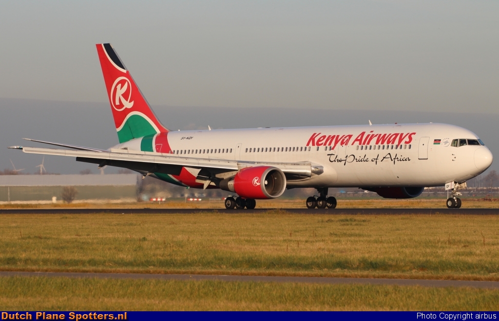 5Y-KQY Boeing 767-300 Kenya Airways by airbus