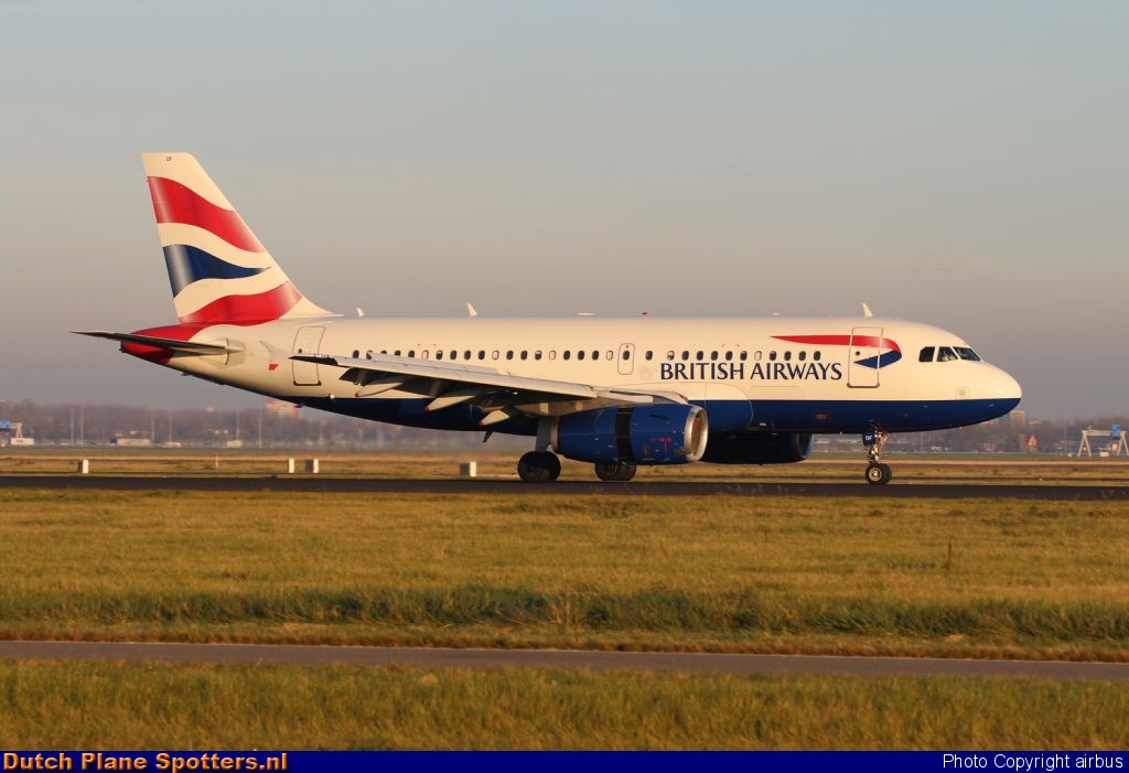 G-EUOF Airbus A319 British Airways by airbus