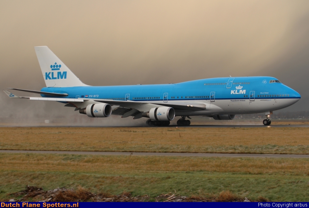 PH-BFD Boeing 747-400 KLM Royal Dutch Airlines by airbus