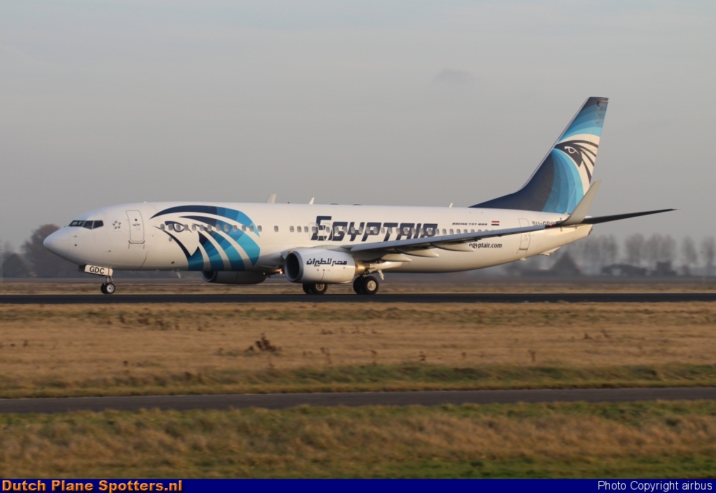 SU-GDC Boeing 737-800 Egypt Air by airbus