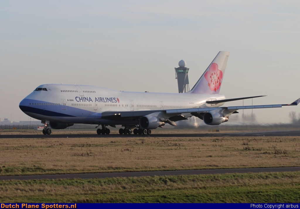 B-18202 Boeing 747-400 China Airlines by airbus